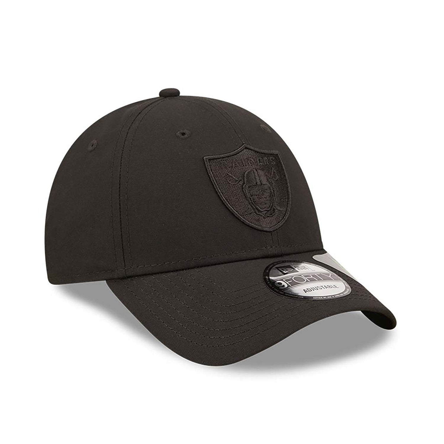 9Forty Repreve Monochrom - Las Vegas Raiders Black/Black