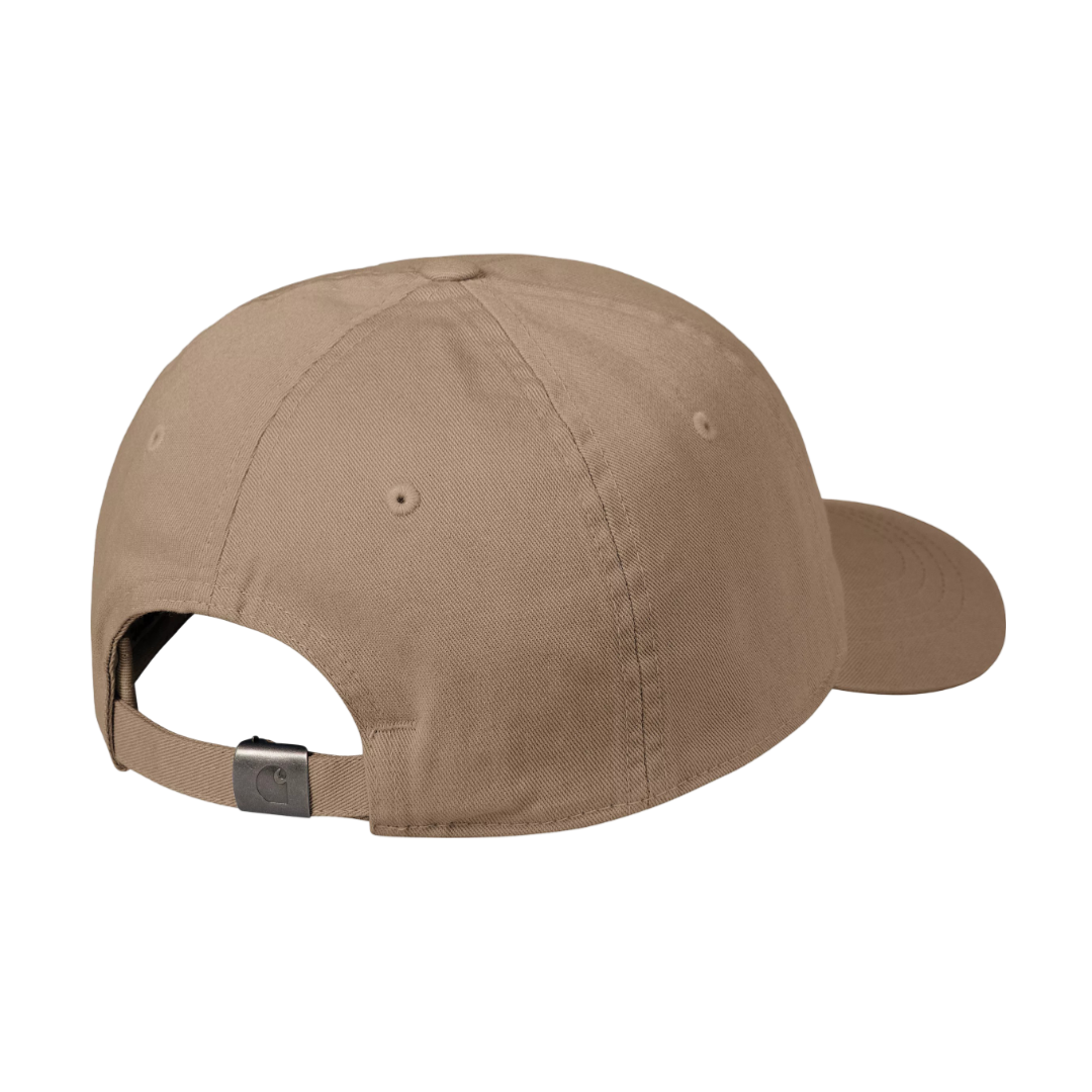 Madison Logo Cap - Leather/White