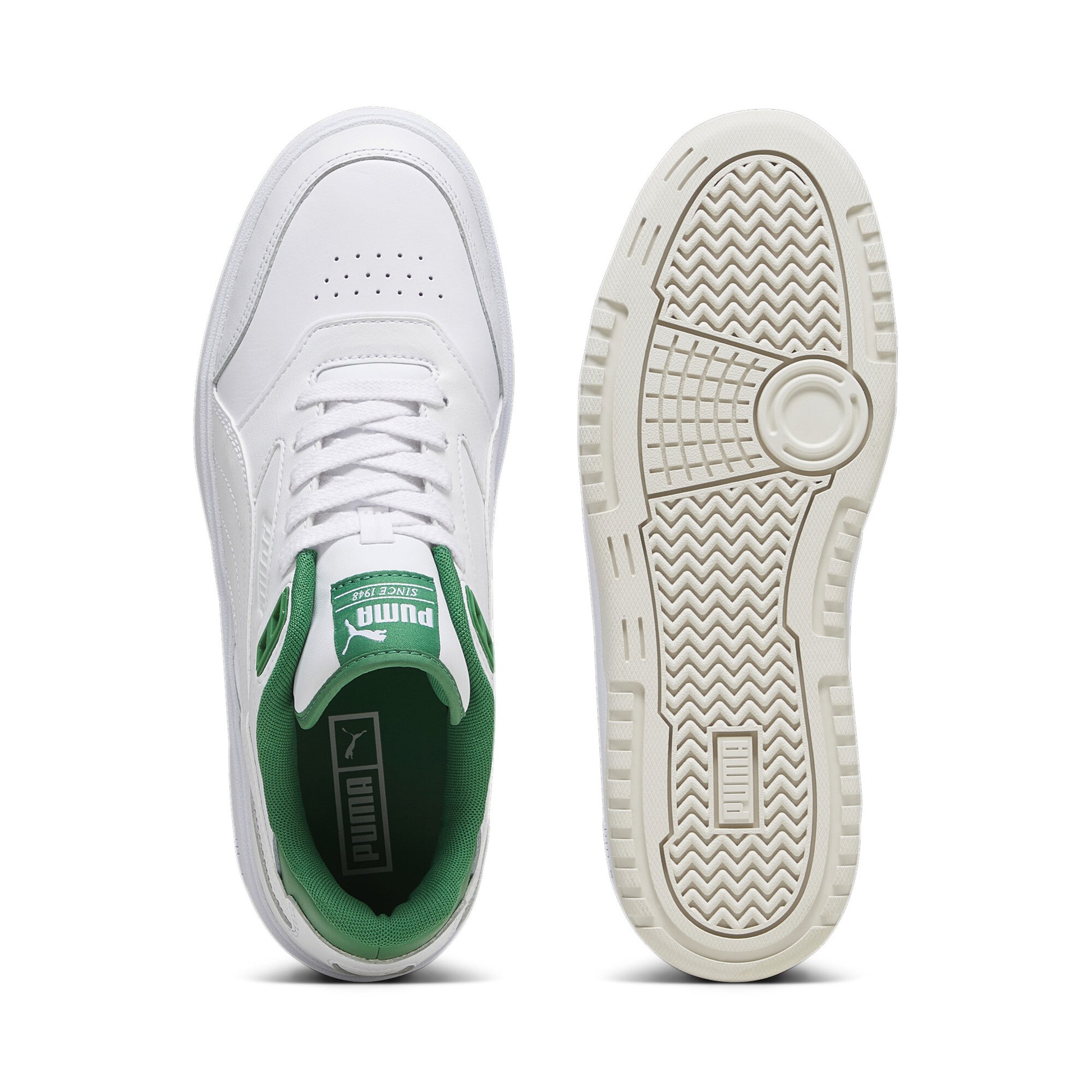 Puma Doublecourt - White/Archive Green