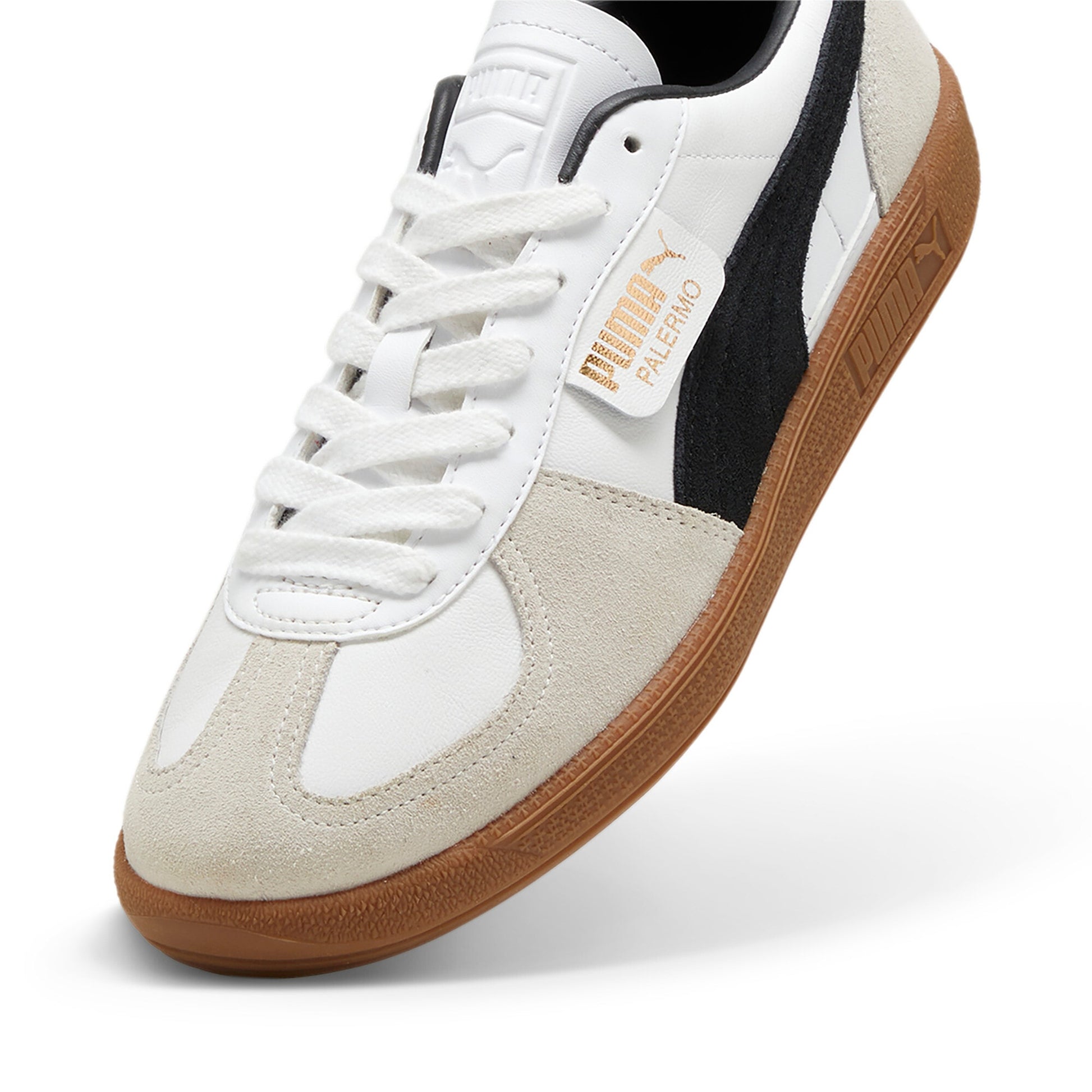 Palermo Lth - White/Black