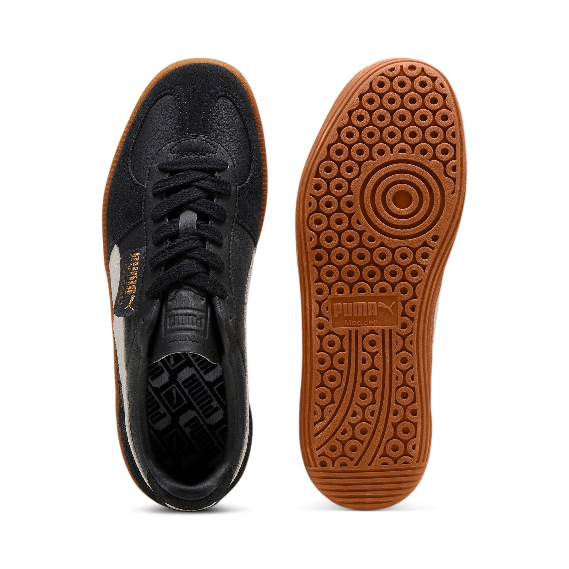Palermo Lth - Black/White