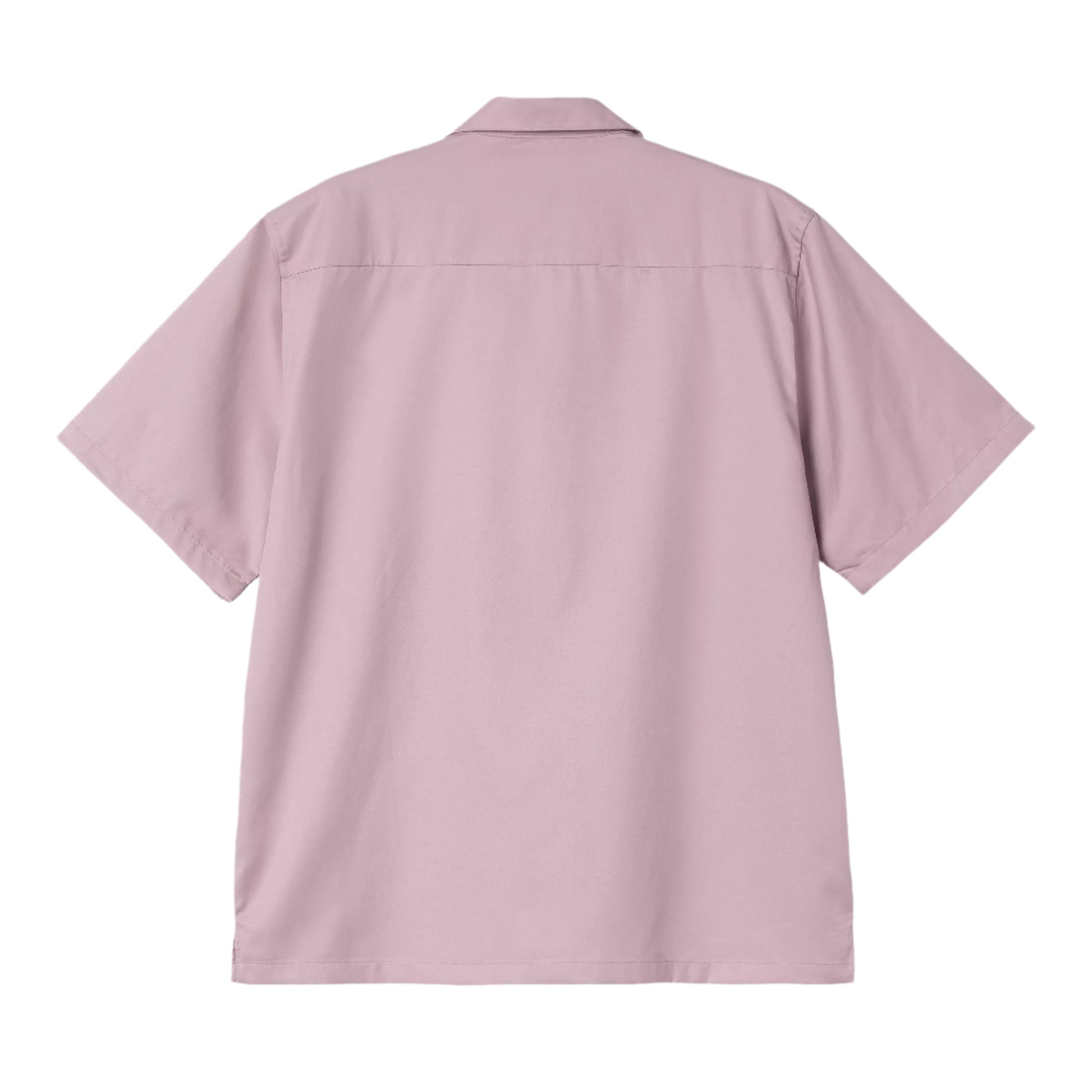 Delray Short-sleeve Shirt - Hortensia/White