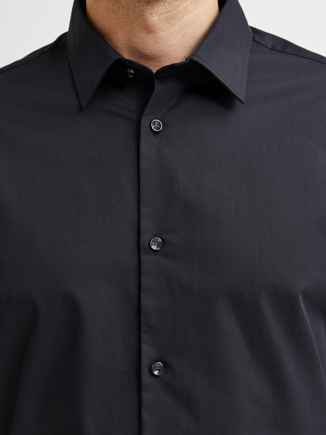Slim Ethan Long-Sleeve - Black