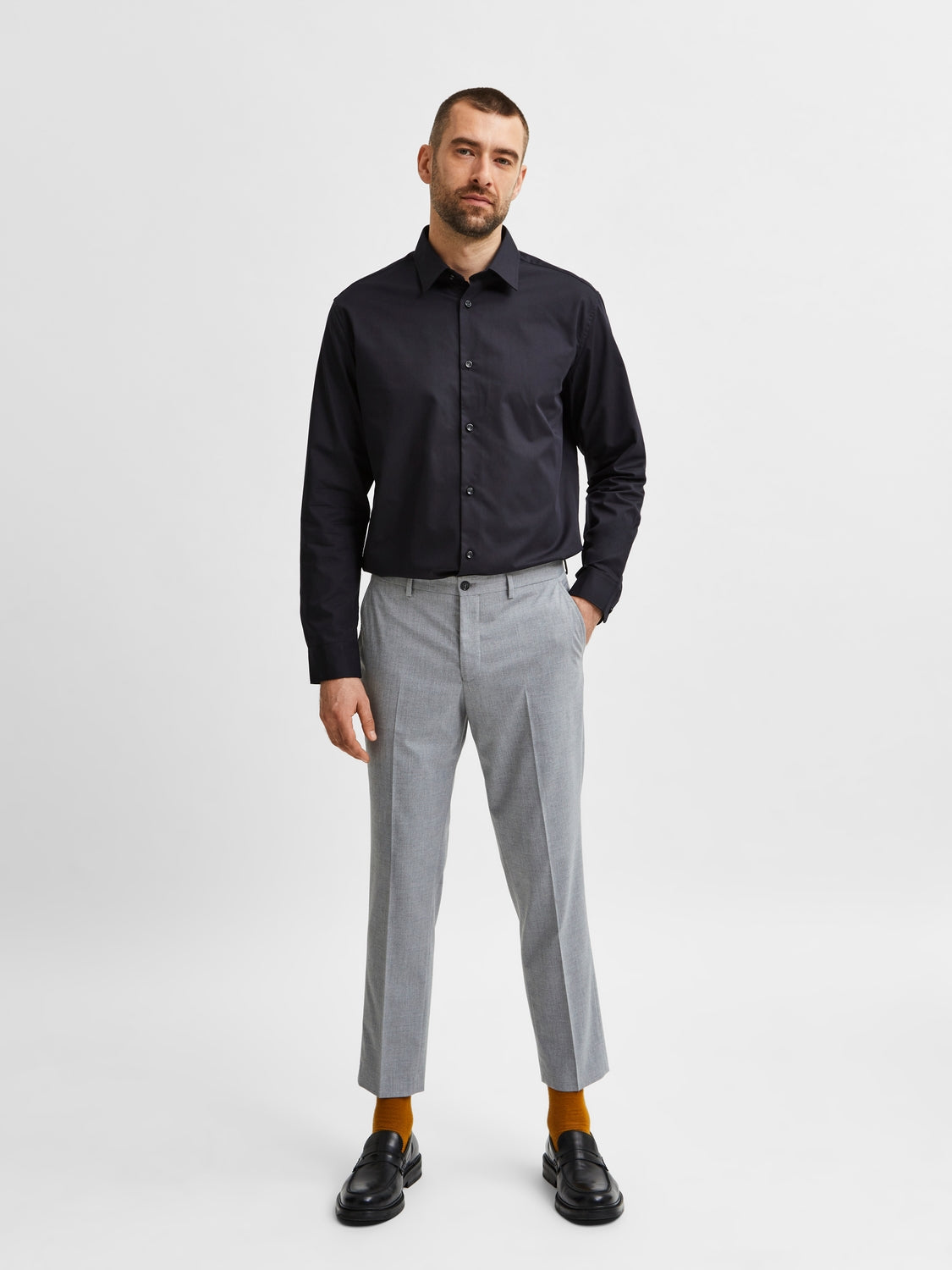 Slim Ethan Long-Sleeve - Black