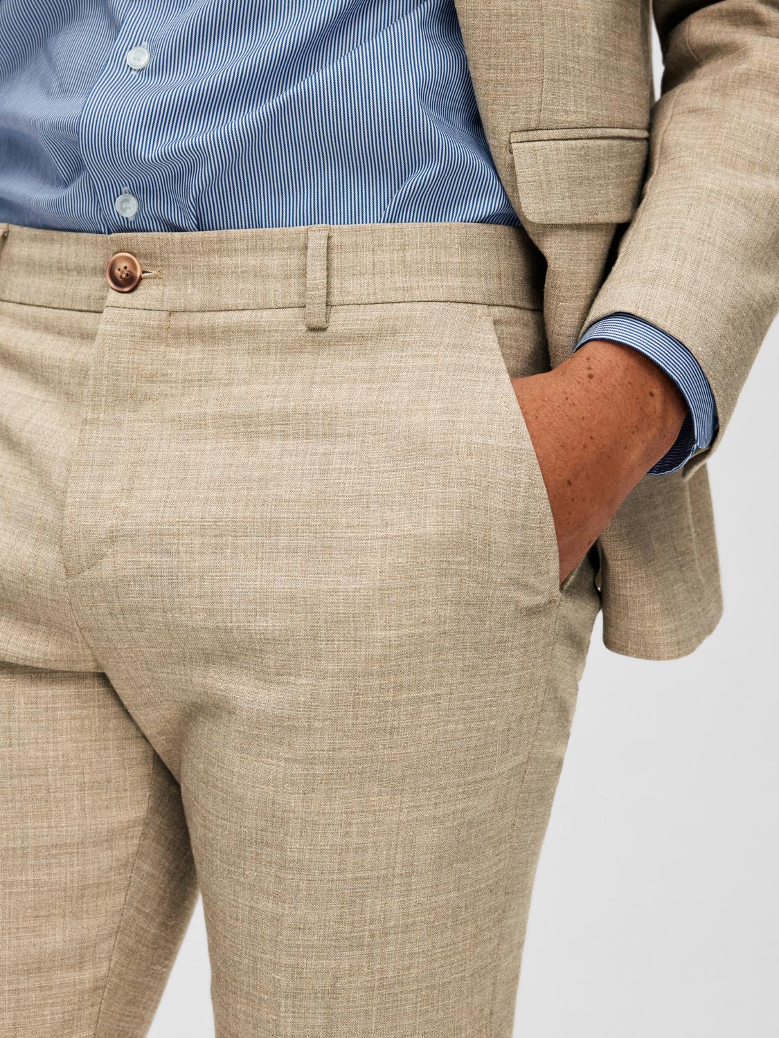 Oasis Linen Trousers - Sand