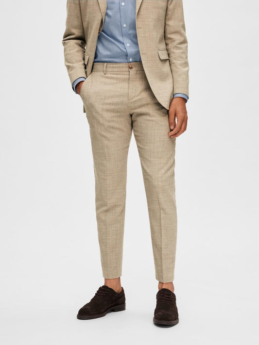 Oasis Linen Trousers - Sand