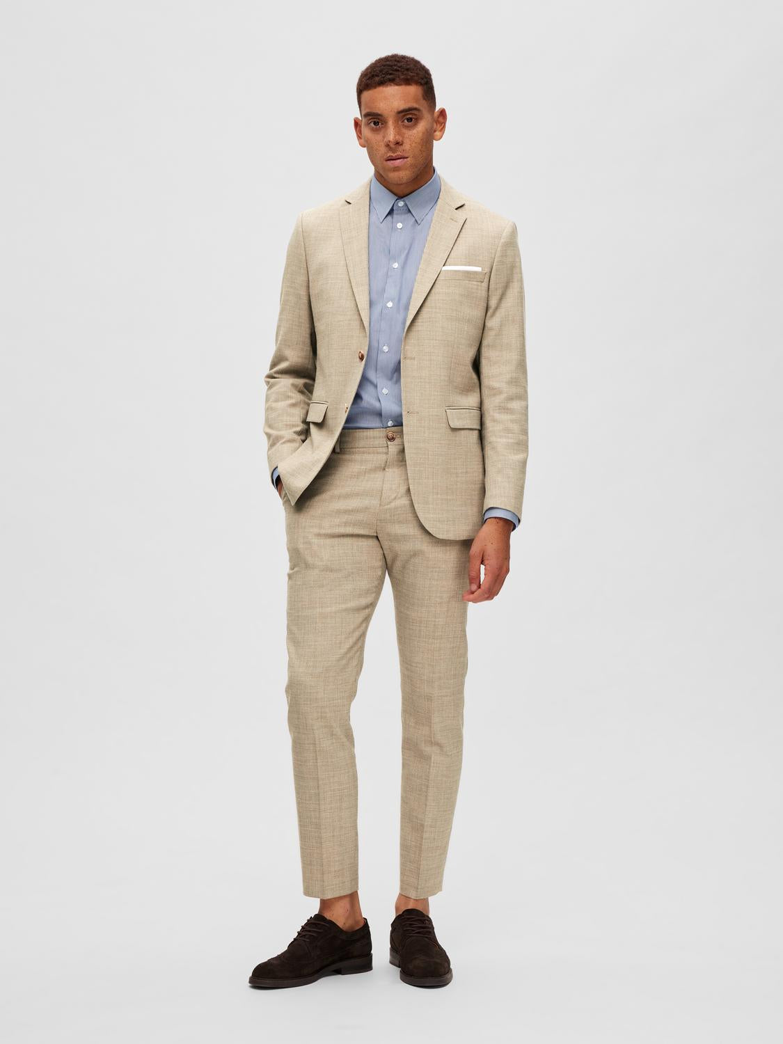 Oasis Linen Trousers - Sand