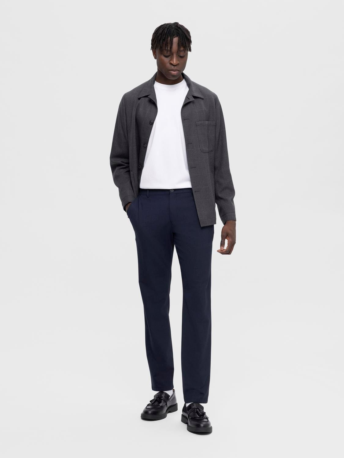 175 Slim Robert Flex - Dark Sapphire