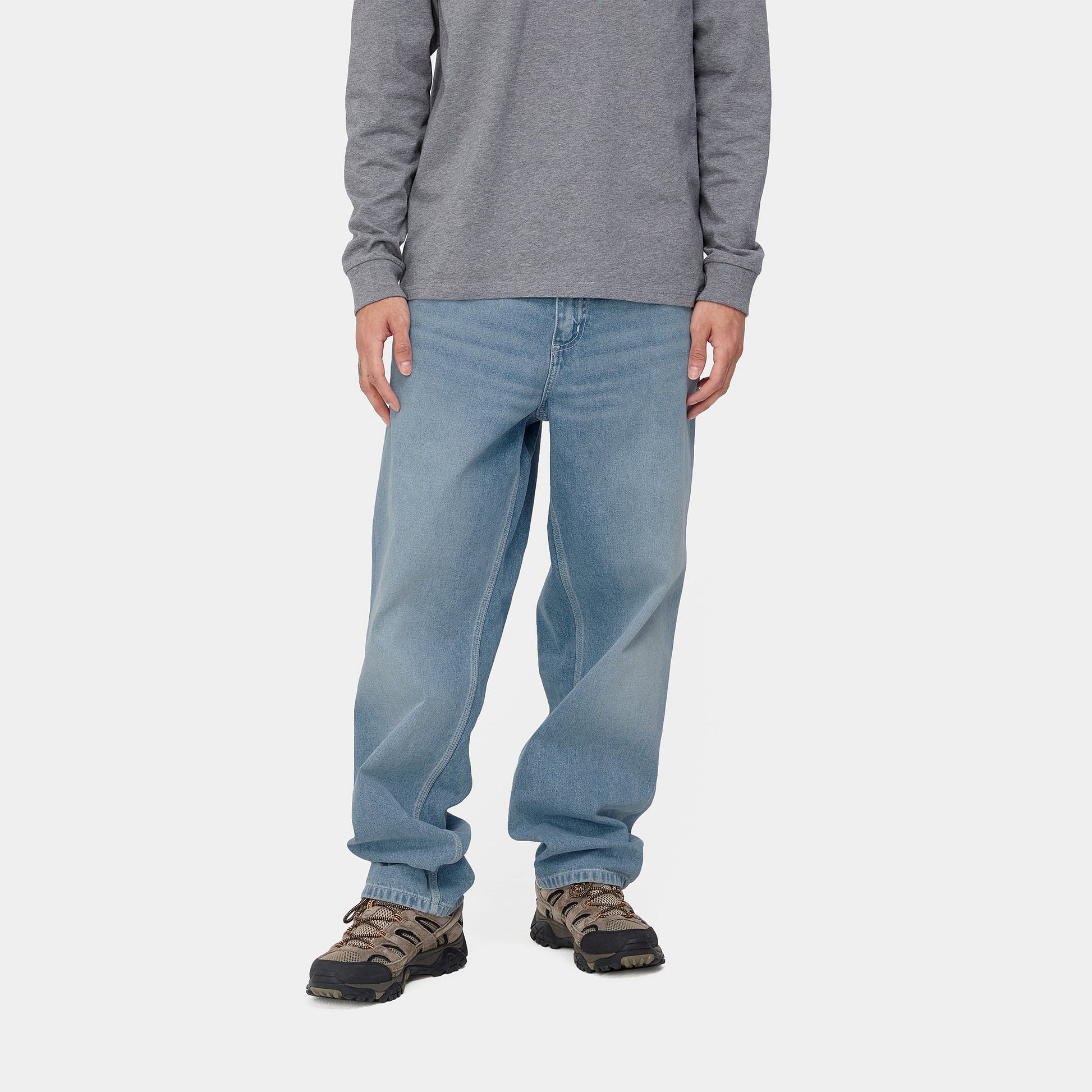 Simple Pant - Blue light true washed