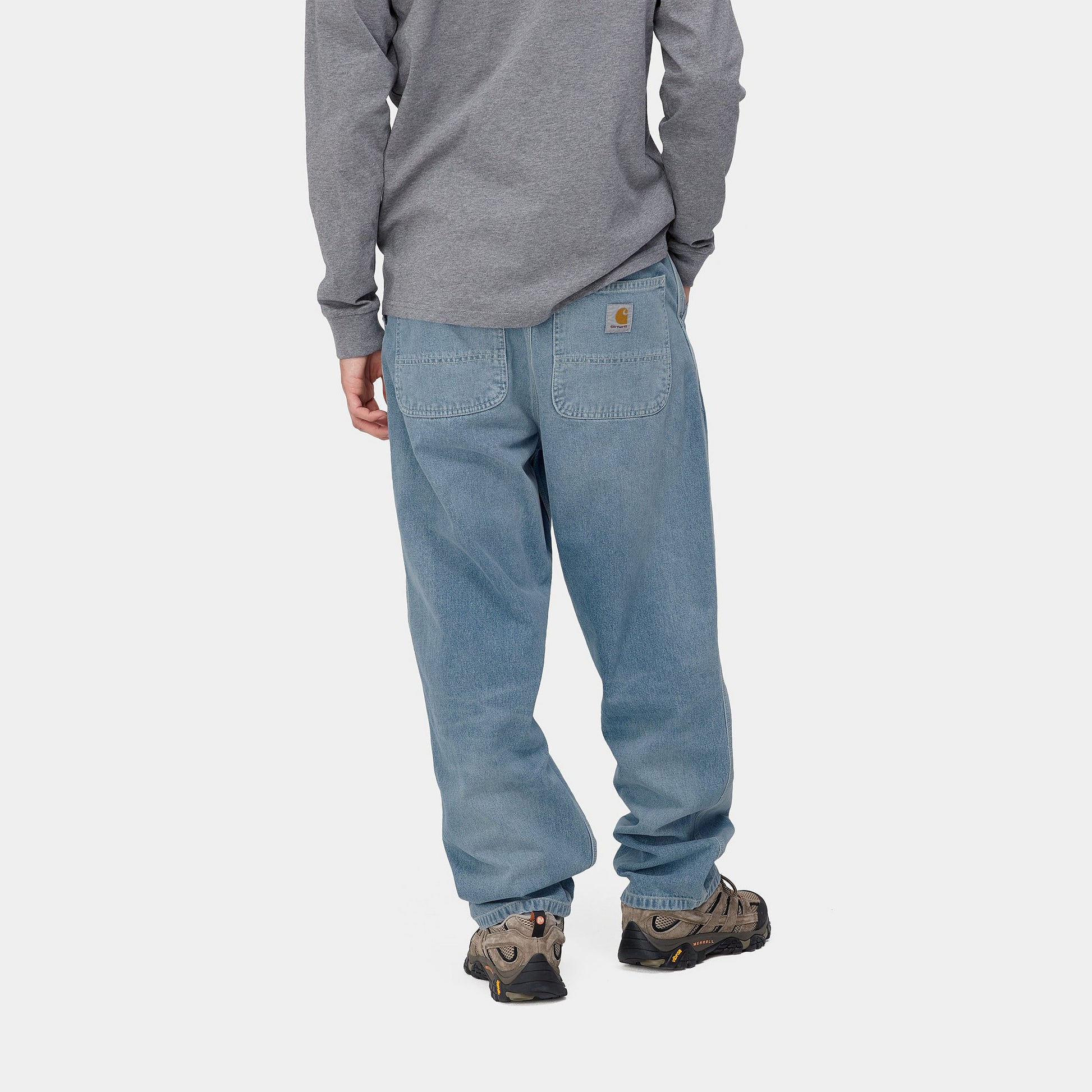Simple Pant - Blue light true washed
