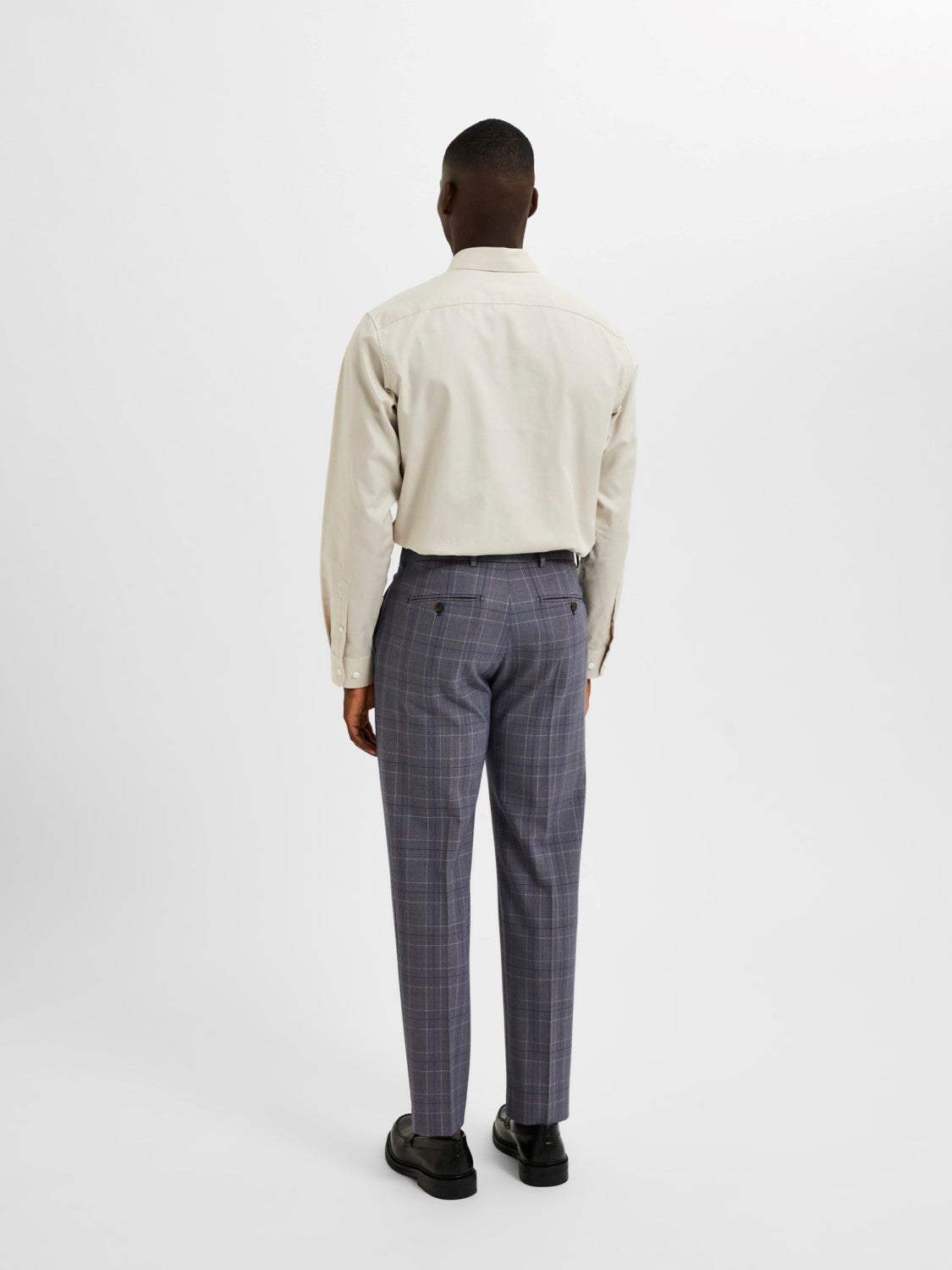 Slim Ethan Shirt Long-Sleeve - Cloud Dancer