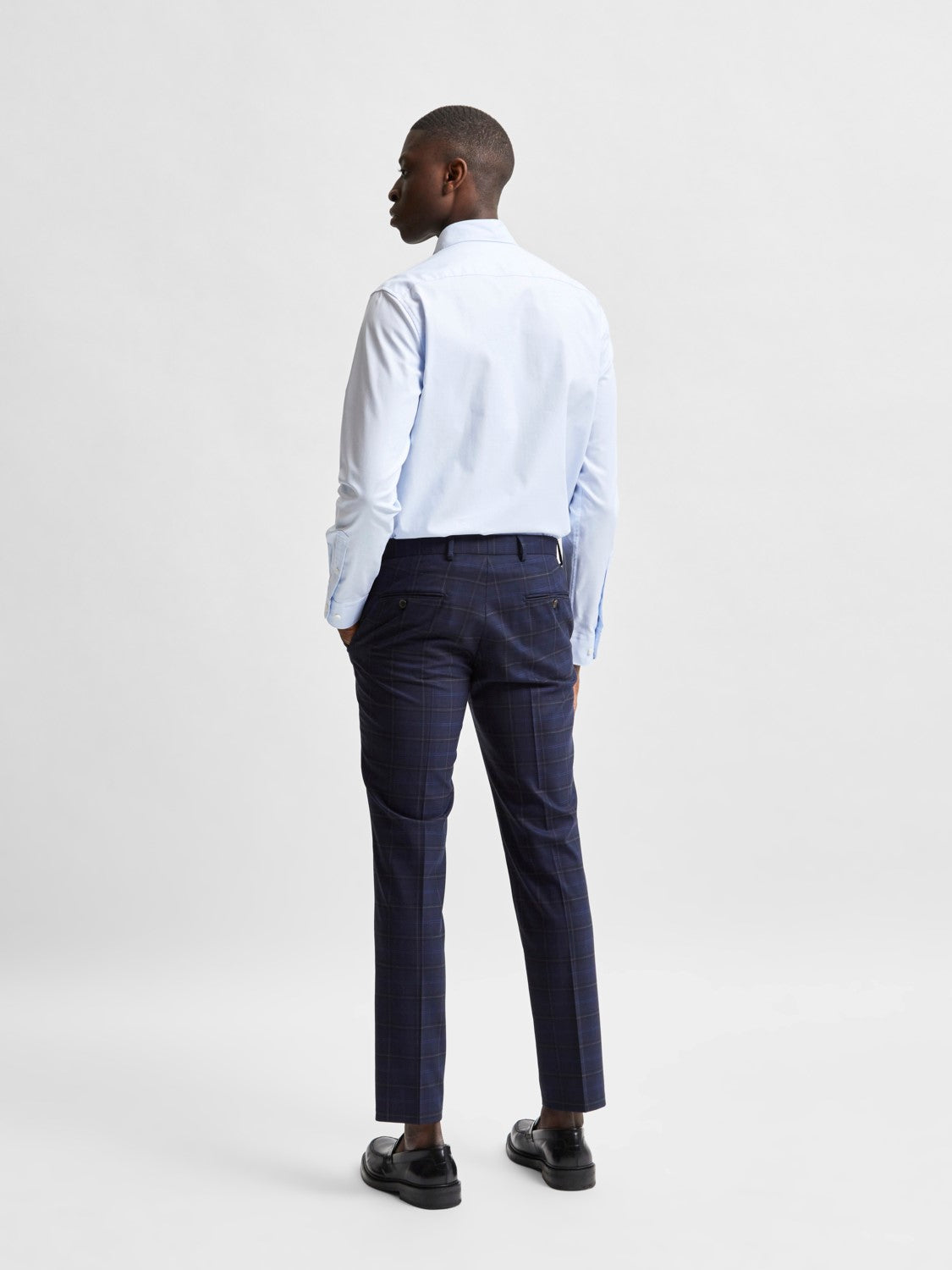 Slim Ethan Shirt Long-Sleeve - Light Blue