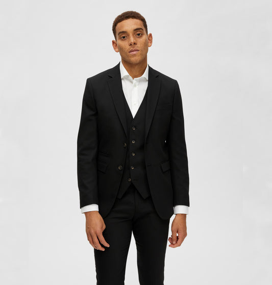 Slim Neil Blazer - Black
