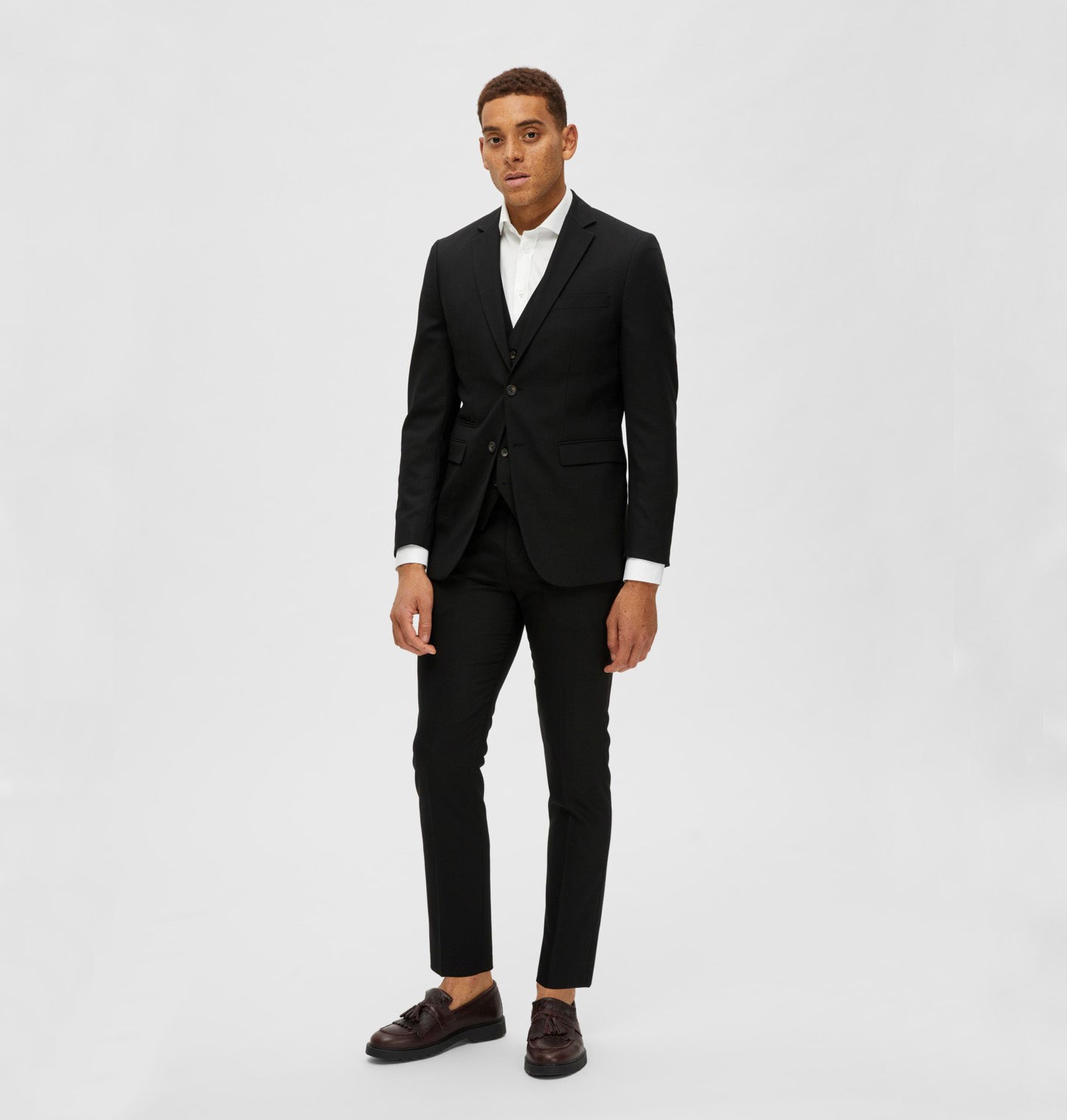 Slim Neil Blazer - Black