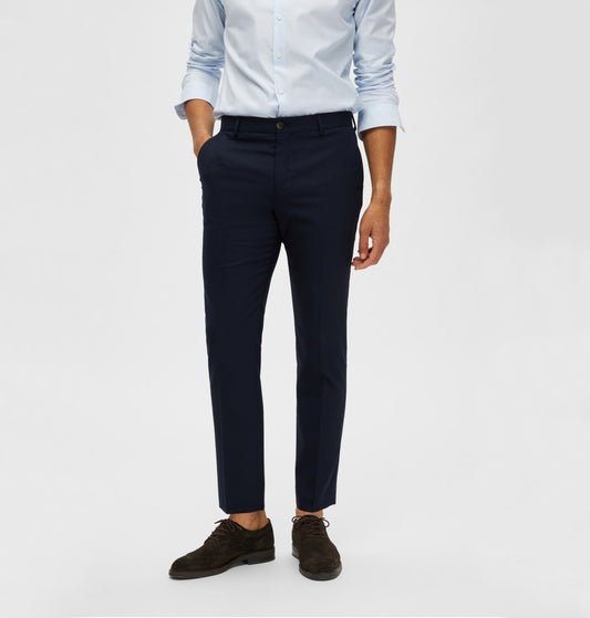 Slim Neil Trousers - Navy Blazer