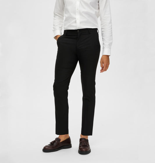 Slim Neil Trousers - Black