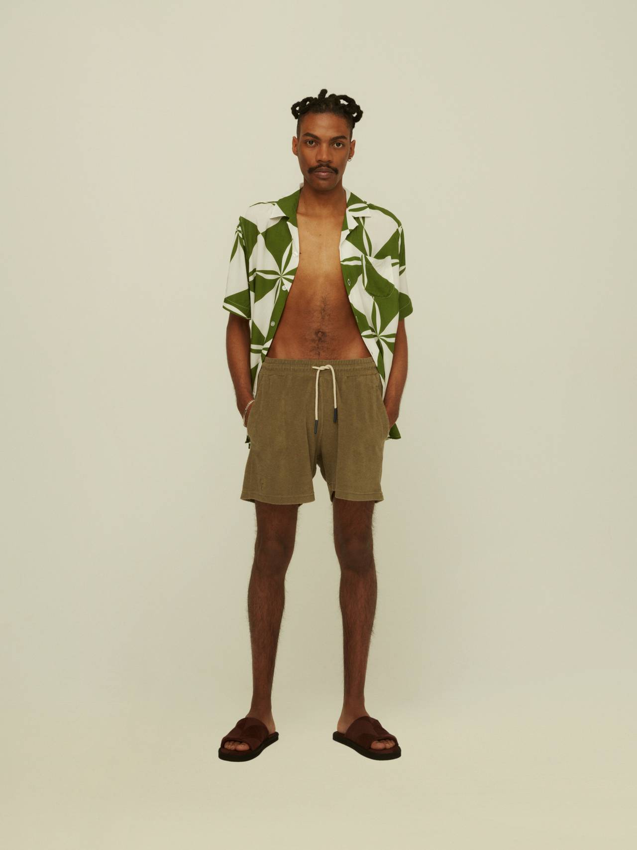 Terry Shorts - Khaki
