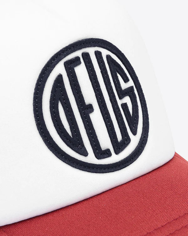 Pill Trucker - Red Navy