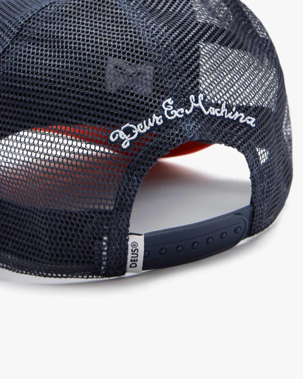 Pill Trucker - Red Navy