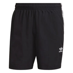 Adicolor Classics 3-Stripes Swim Shorts - Black