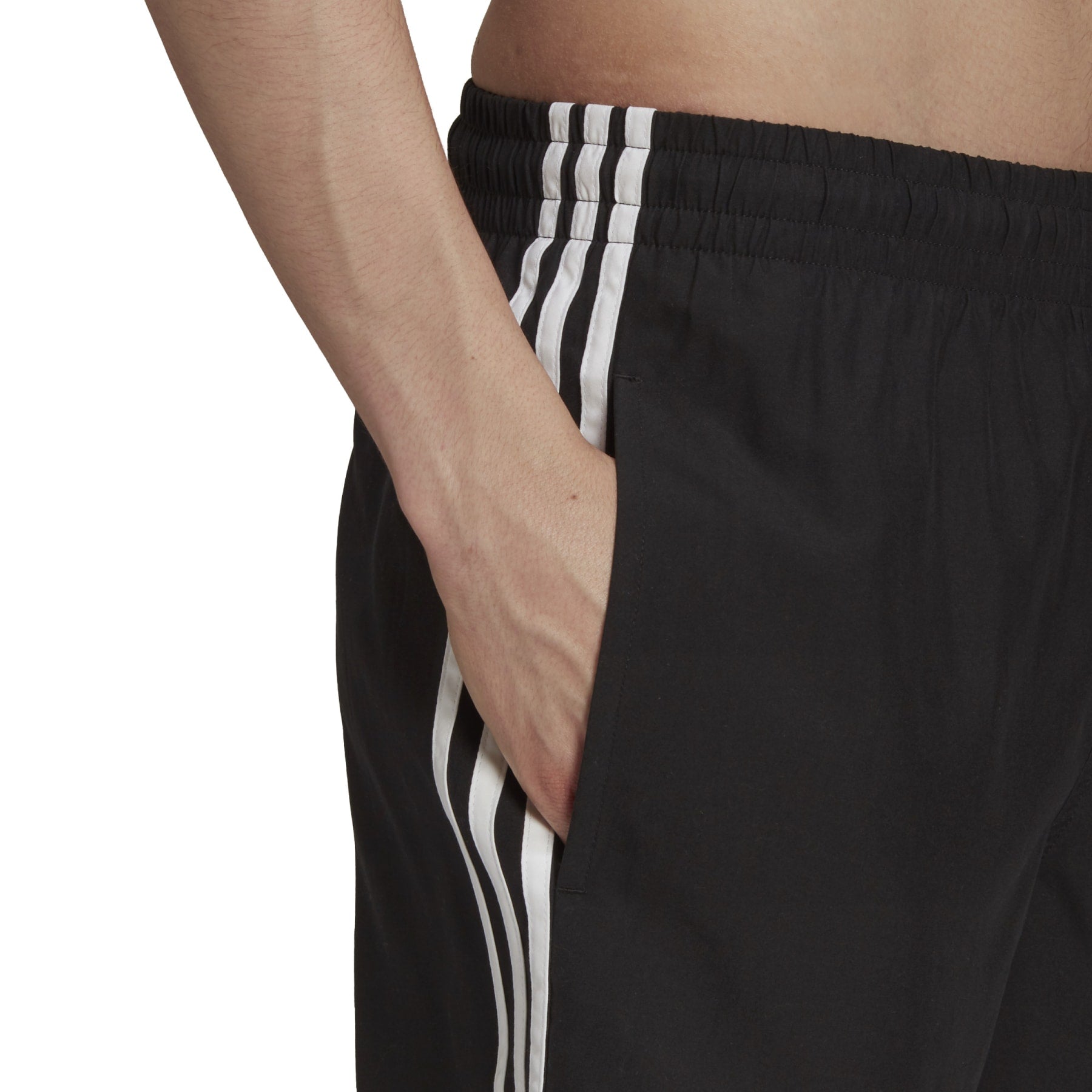 Adicolor Classics 3-Stripes Swim Shorts - Black
