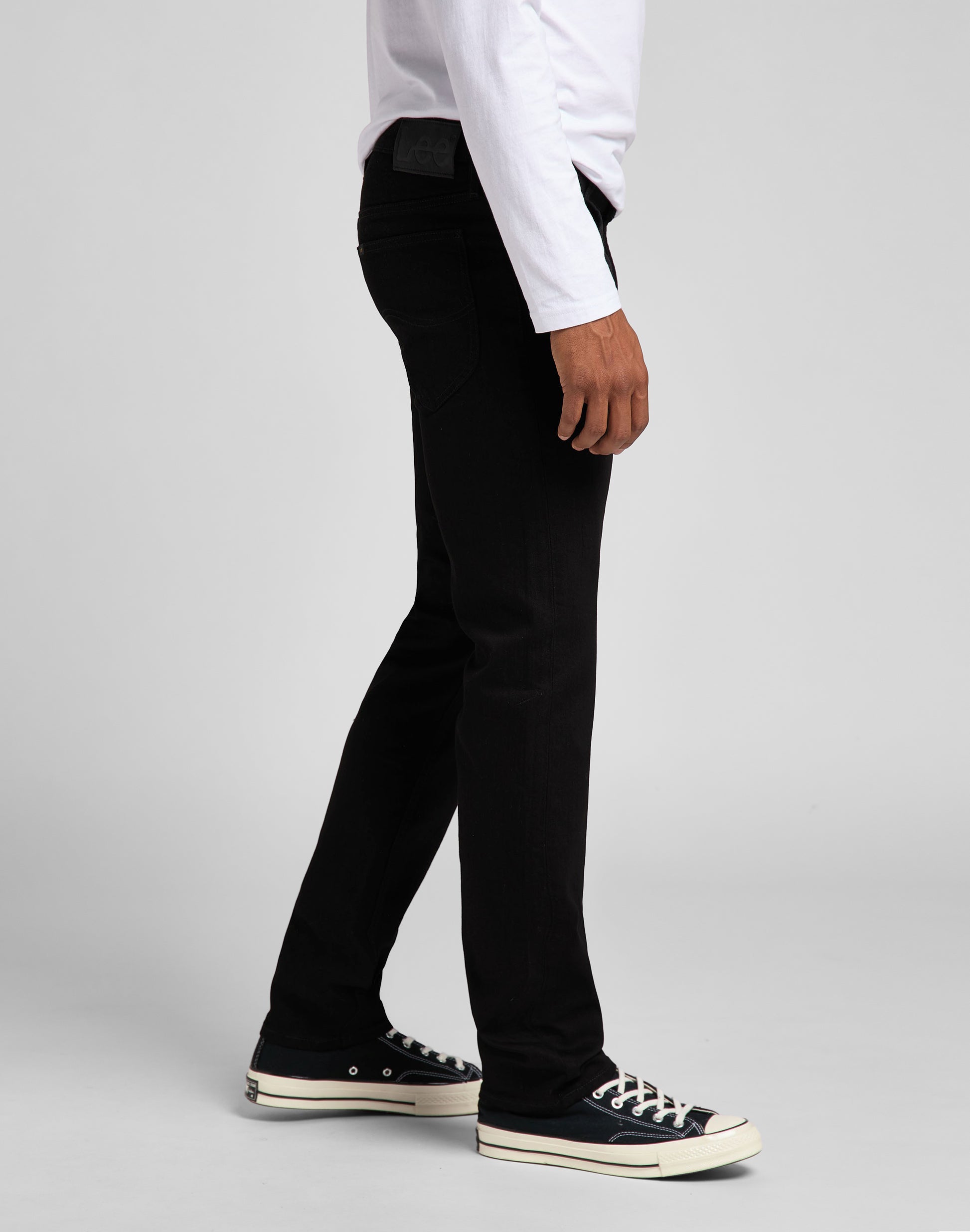 Daren Zip Fly - Clean Black