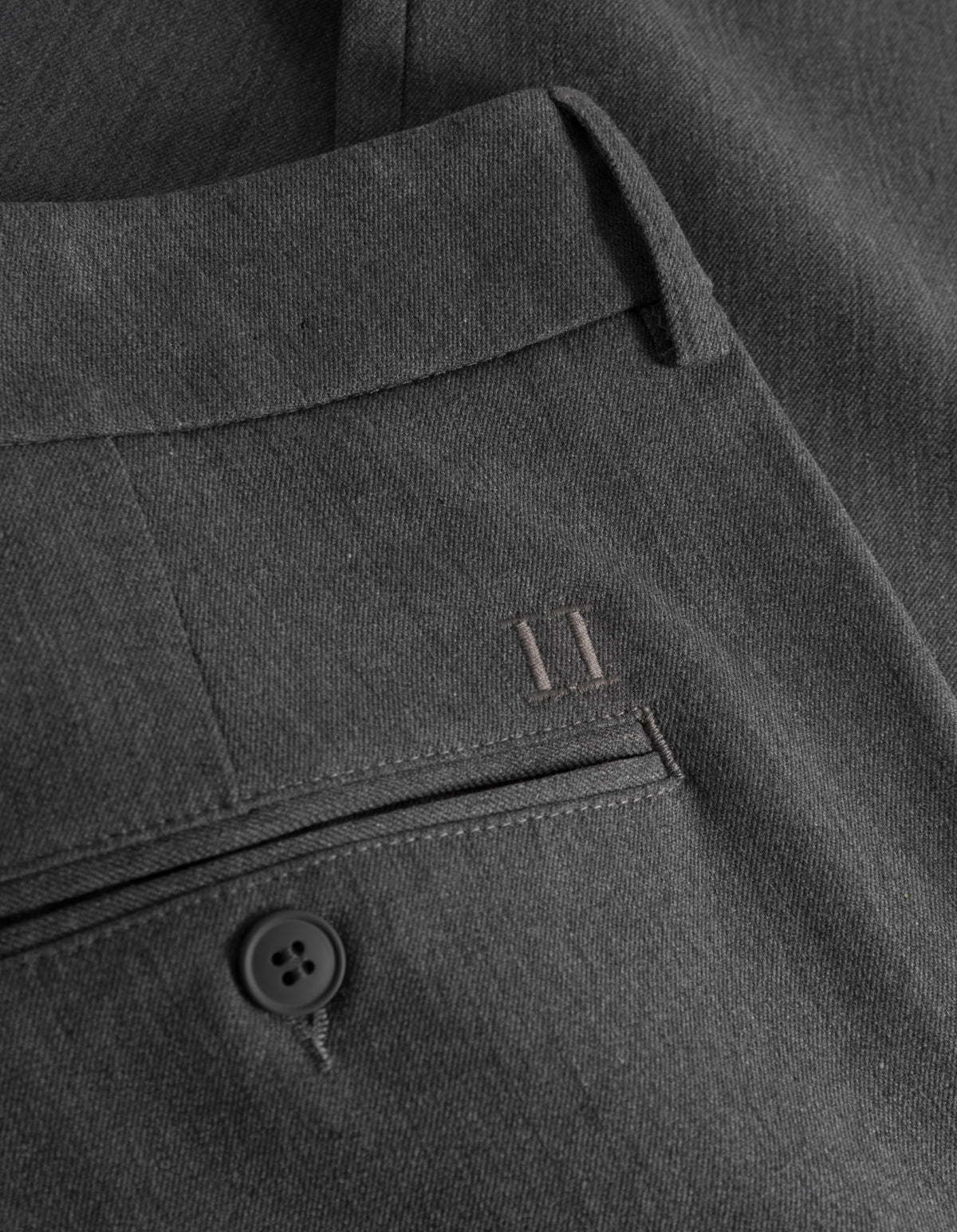 Como Suit Pants - Grey Melange