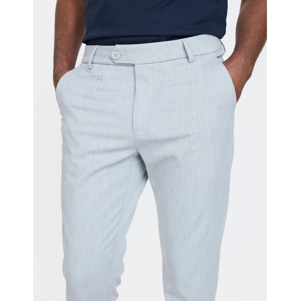 Como Light Suit Pants - Snow Melange