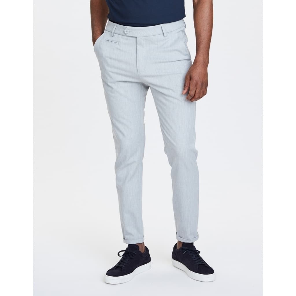 Como Light Suit Pants - Snow Melange