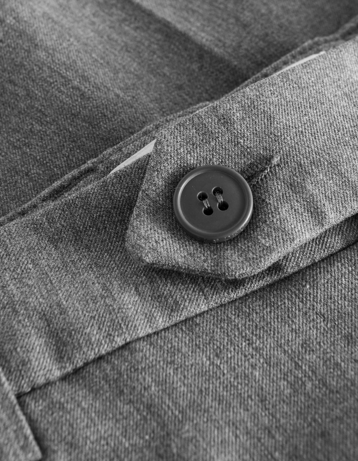 Como Regular Suit Pants - Grey Melange