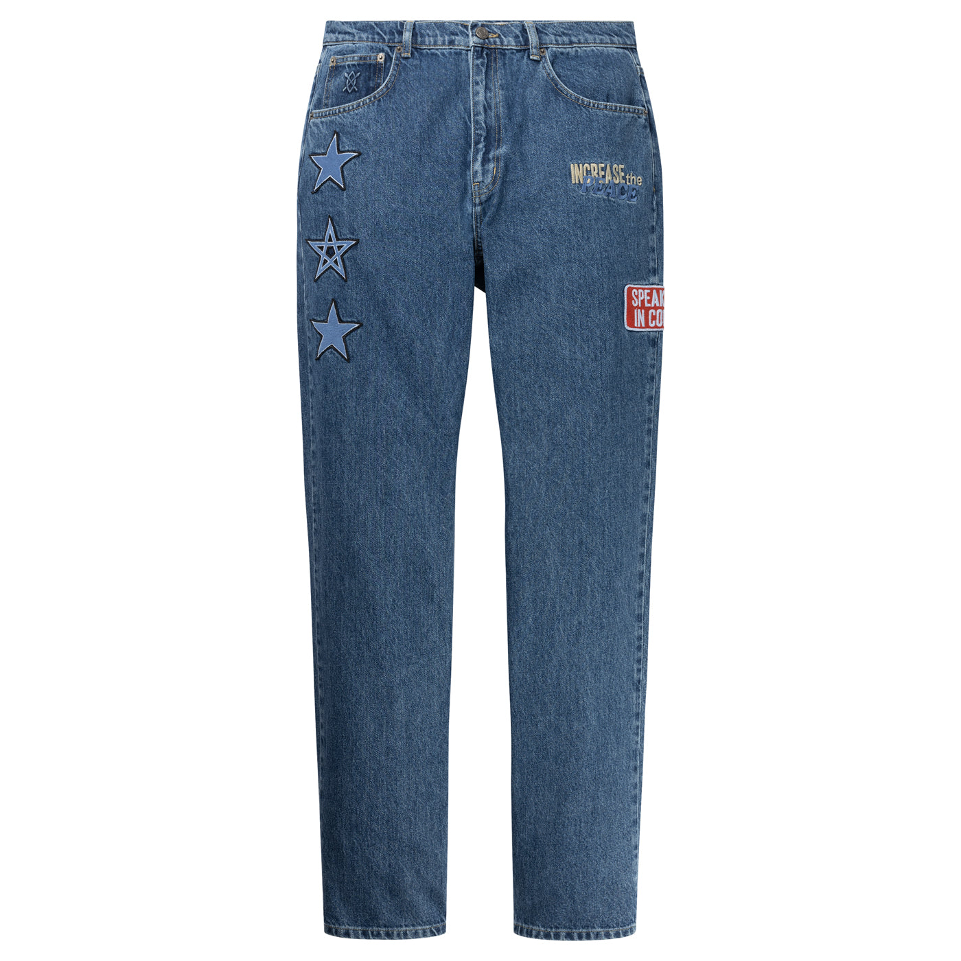 Nemi Pants (Nyoka Pants) - Mid Blue