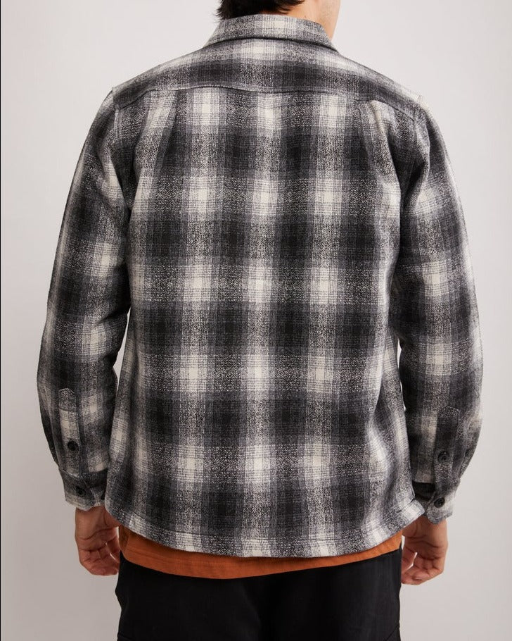 Marcus Check Shirt - Grey Plaid