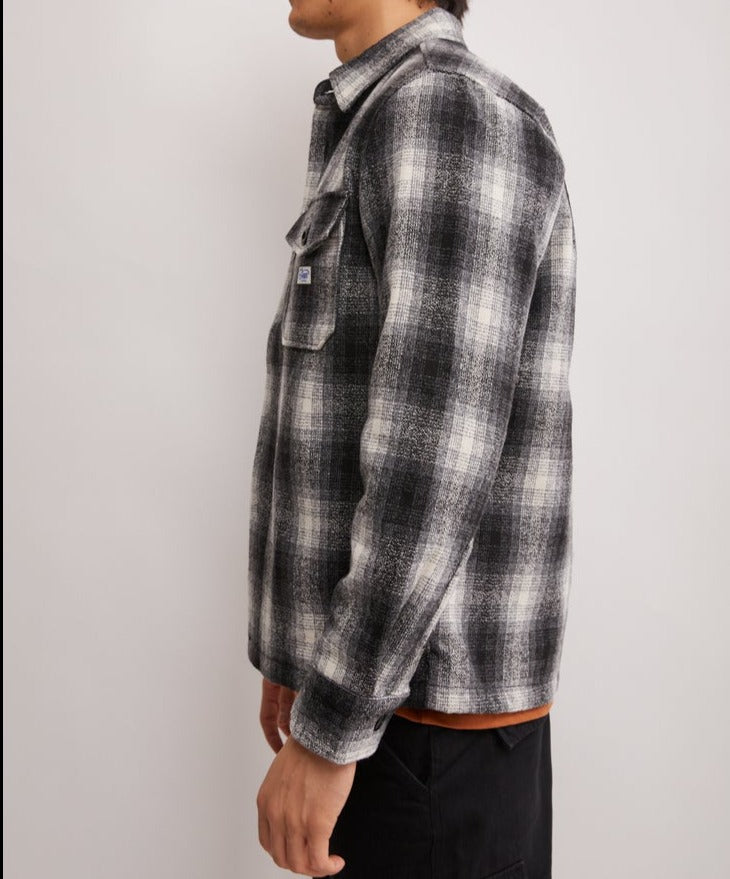 Marcus Check Shirt - Grey Plaid