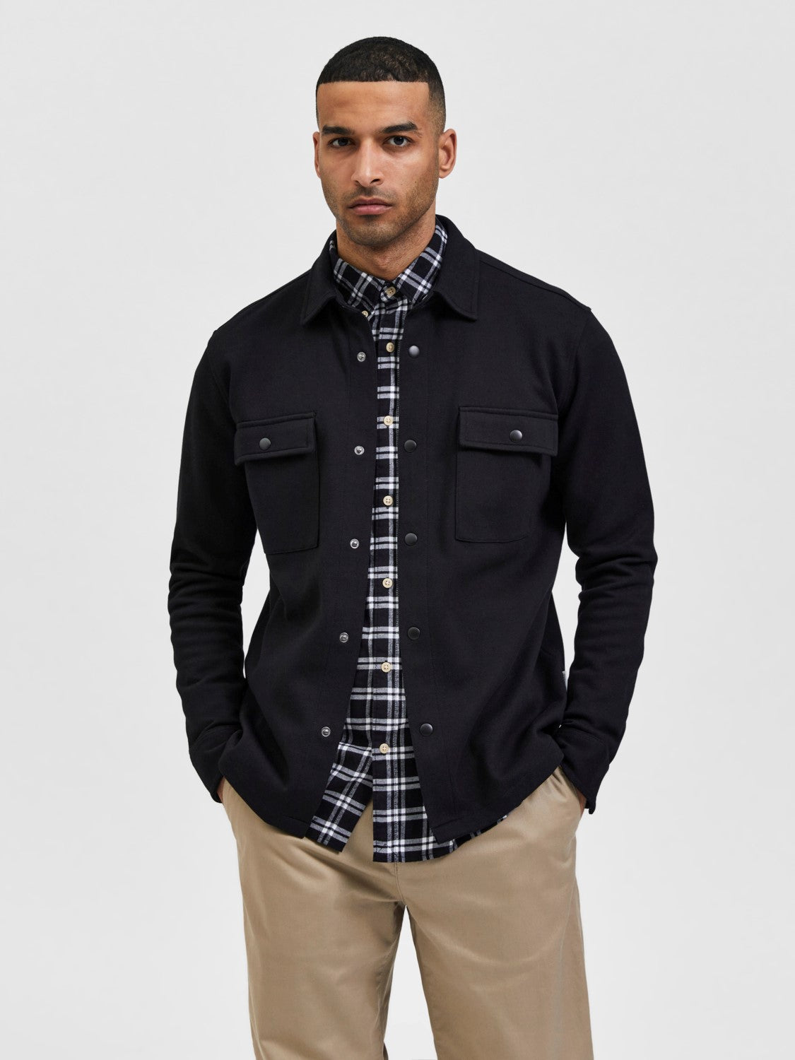 Jackie Sweat Jacket - Black