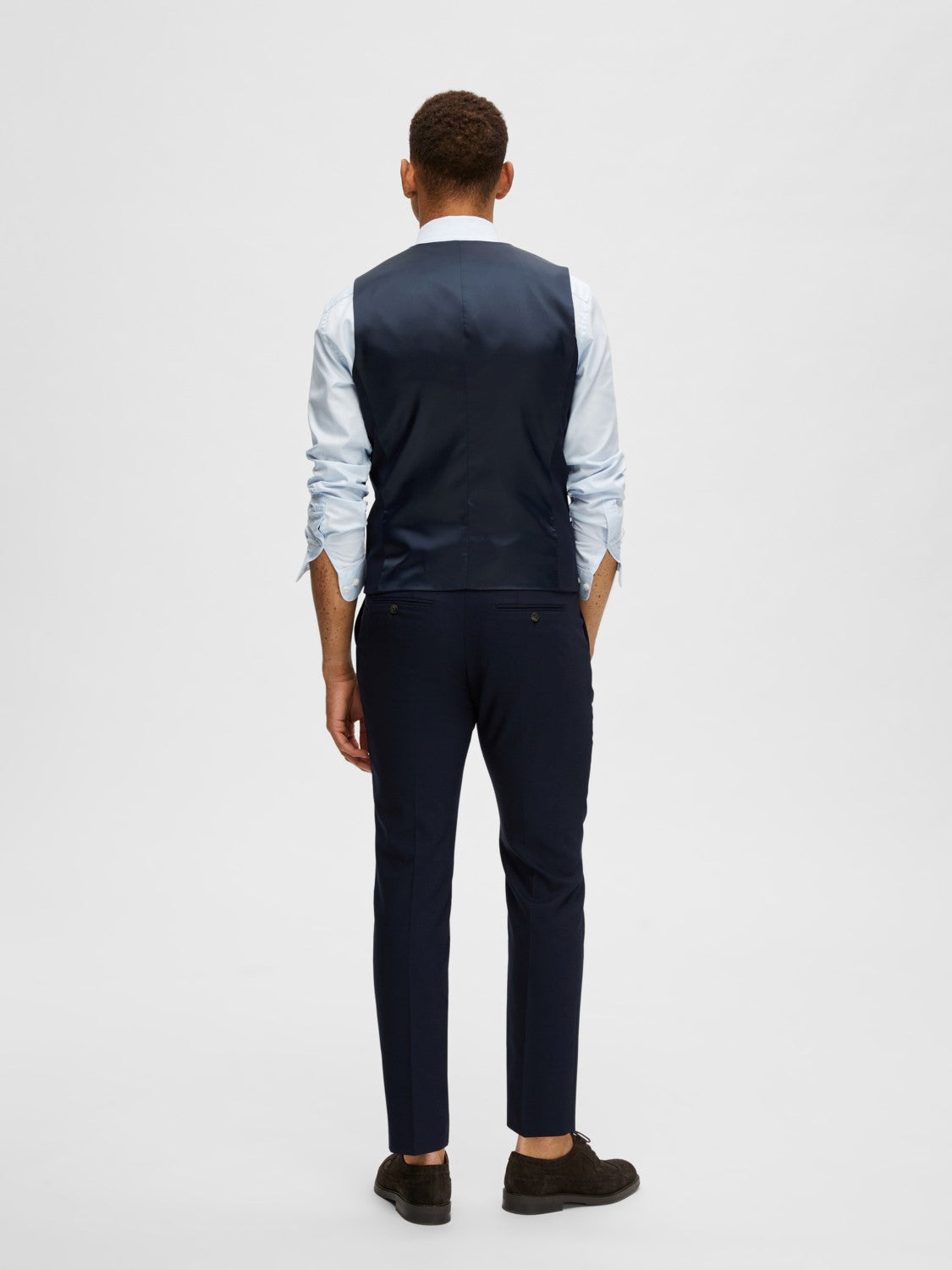 Slim Neil Waistcoat - Navy Blazer